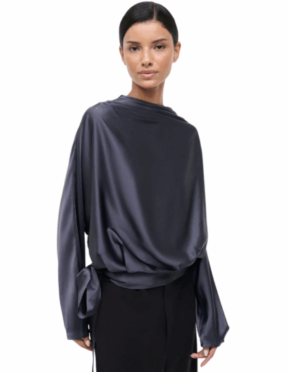 Phoebe Silk Top | Nocturne