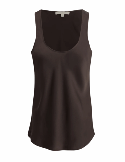 Clean Cut Tank | Espresso