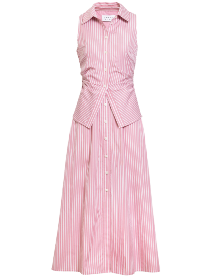 Hannah Dress | Vintage Rose/Optic White