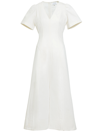 Midi Renzo Dress | Chalk