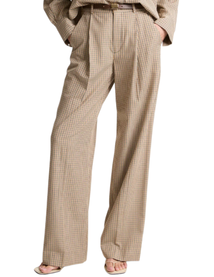 Camille Mid Rise Wide Leg Trouser | Wheatstone