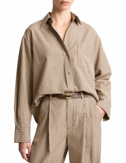 Cropped Long Sleeve Shirt | Wheatstone