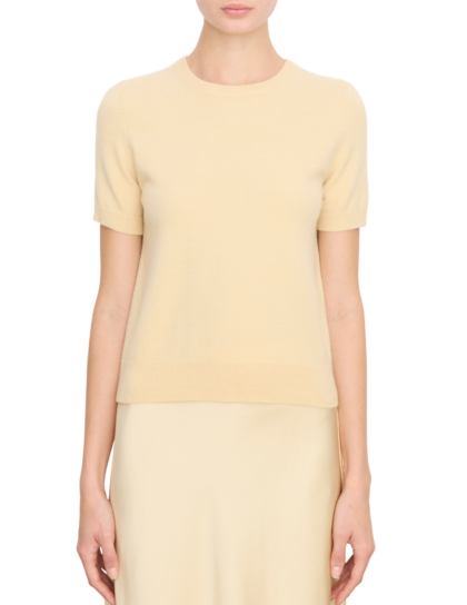 Relaxed Short Sleeve Crew | Chamomile