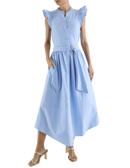 Odessa Midi Dress | Bazaar Blue