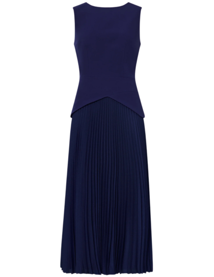 Haddy Midi Dress | Navy