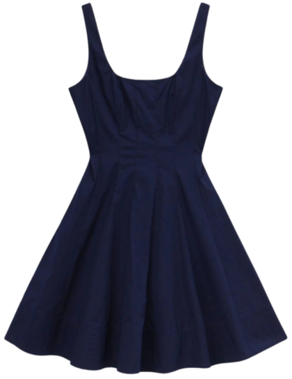 Wells Mini Dress | Navy
