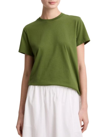 Pima Cotton Crew Neck TShirt | Herb