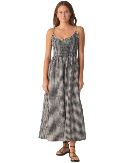 Chrissy Dress | Black Check
