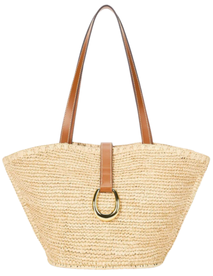 Vista Raffia Tote | Natural/Tan