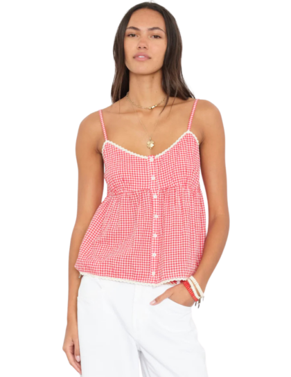 Annie Top | Cherry Red