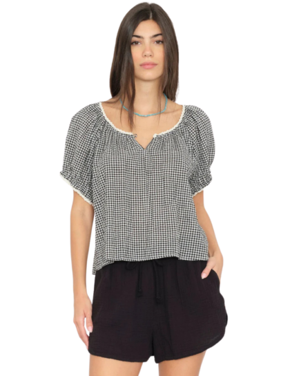 Maisie Top | Black Sand
