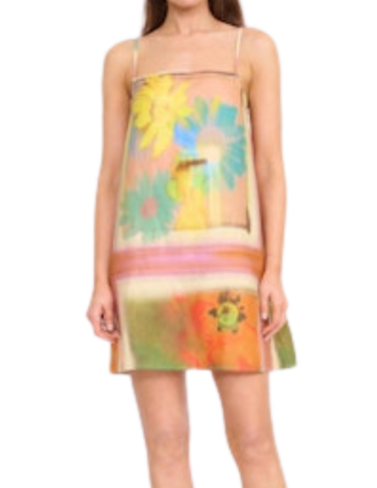 Laura Linen Mini Dress | Superbloom