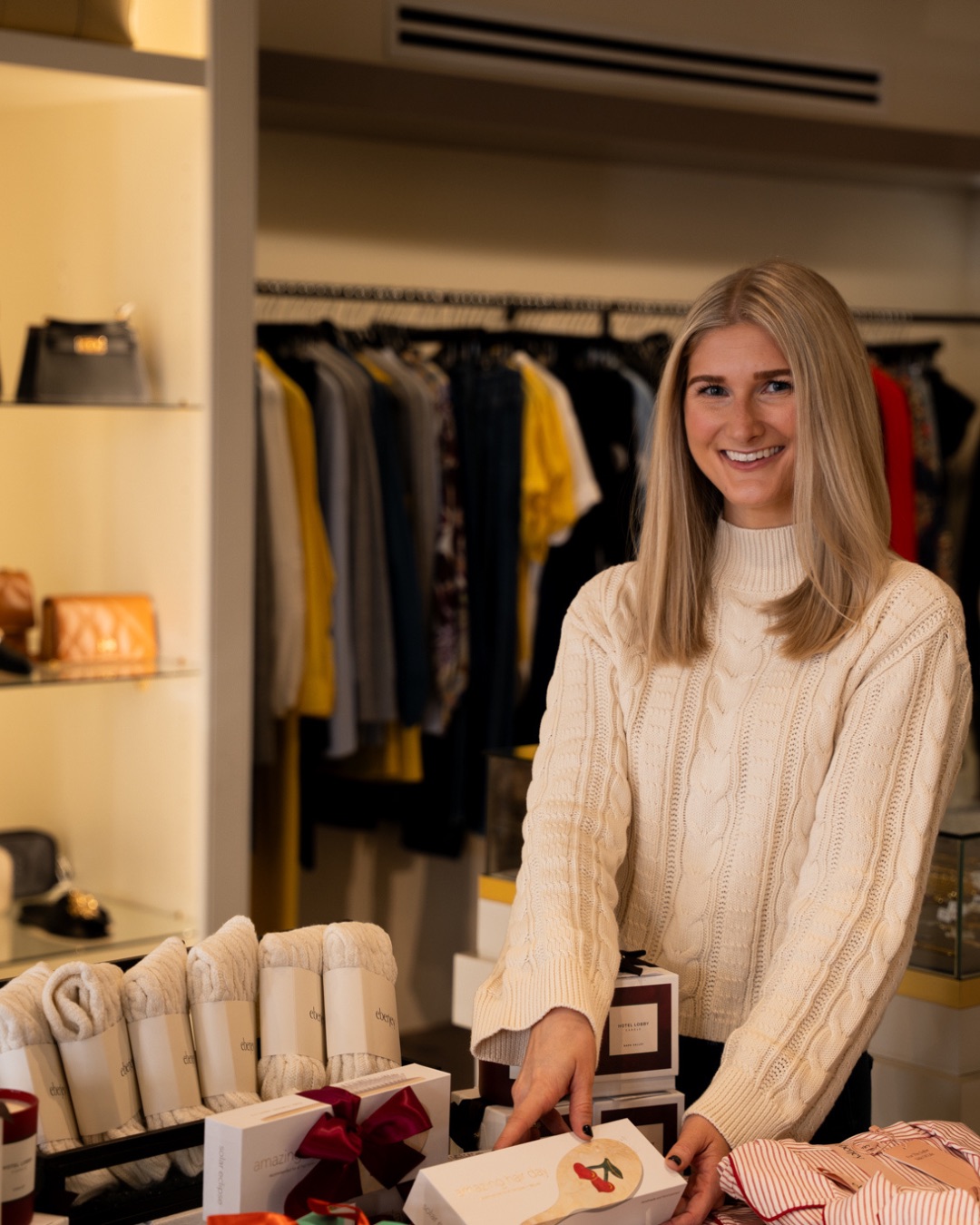 Miranda Johnson of Est8te Boutique in Knoxville