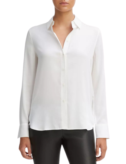 Slim Fit Classic Shirt | White