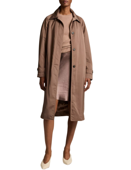Technical Car Coat | Taupe
