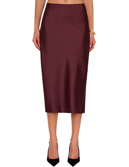Macy Skirt | Oxblood