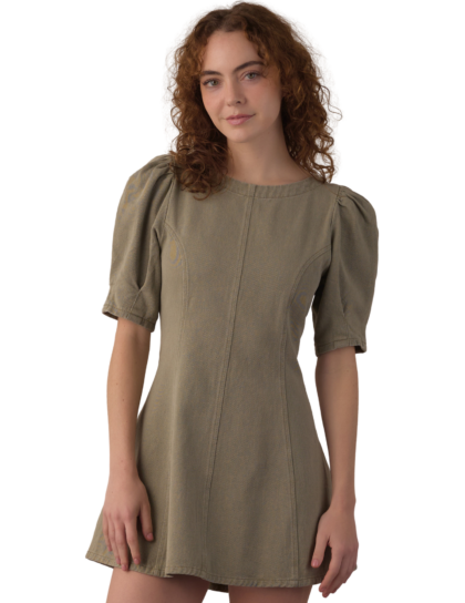 Levi Mini Dress | Dark Sage