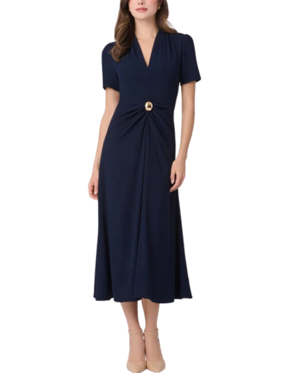 Waldorf Dress | Navy