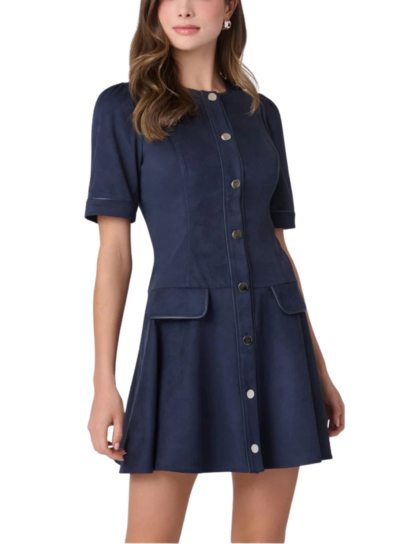 Merina Dress | Navy