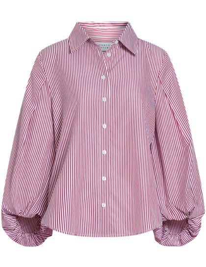 Marina Top | Deep Redwood Striped