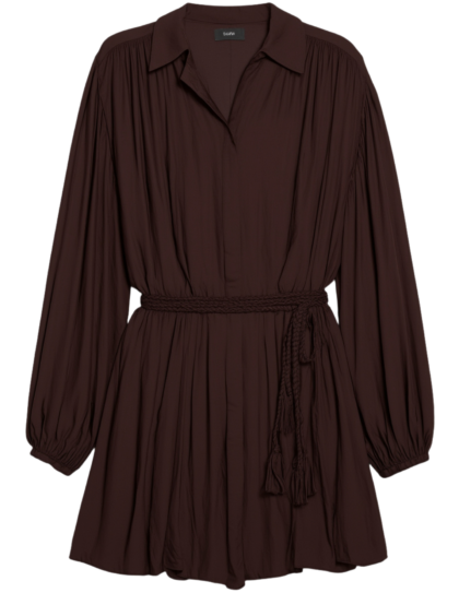 Margaux Mini Dress | Dark Chocolate
