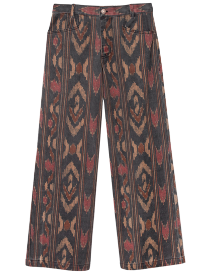 Nixon Pant | Black Ikat