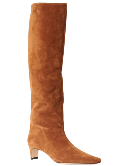 Wally Tall Boot | Tabac Suede