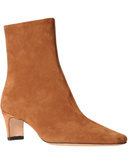 Wally Ankle Boot | Tabac Suede