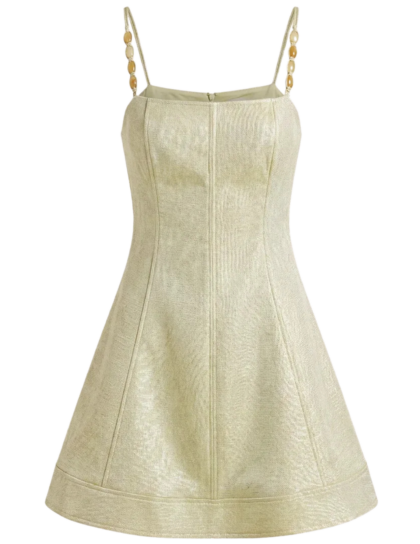 Josefin Dress | Gold Mist