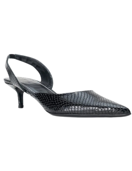 Sebastian Slingbacks | Black Snake
