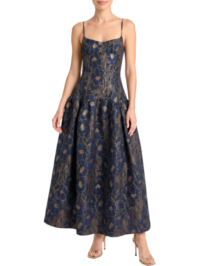 Trinity Midi | Violette Brocade
